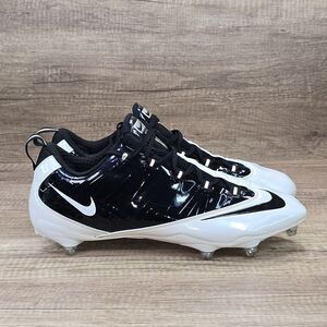 Nike Zoom Vapor Carbon Fly D Men's Sz 14 White Black Soccer Cleats (396255-001)
